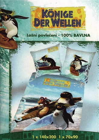 Povlečení bavlna  Divoké vlny