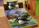 Povlečení Matějovský - Kung Fu Panda zelená