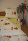 Francouzské povlečení - bavlna - DoPaS Puntík hnědý 1+2 200x240 cm